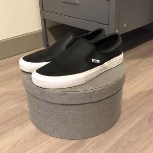 Leather Vans